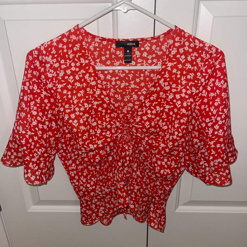 Aqua shirt size small